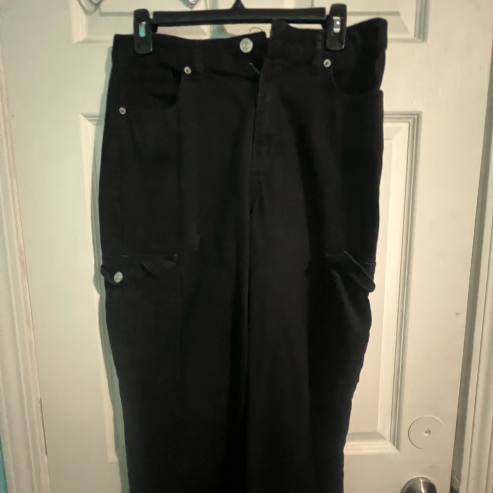 S.O.N.G. Black Cargo Pants